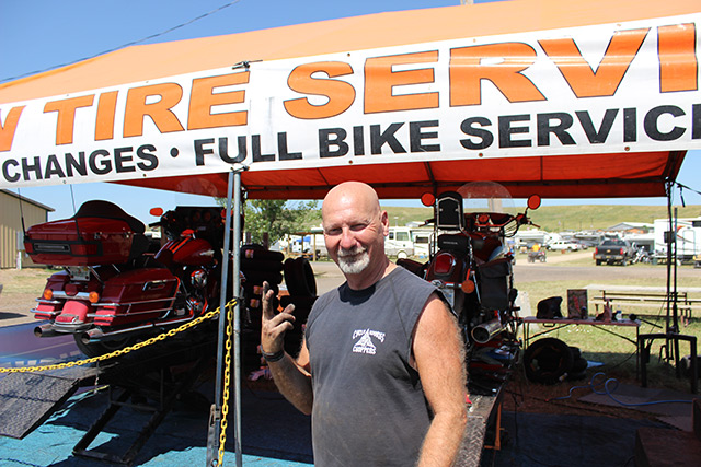 Tire Service at Glencoe Camp Resort